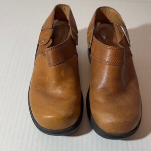 Ariat Women's Tan Leather Mules